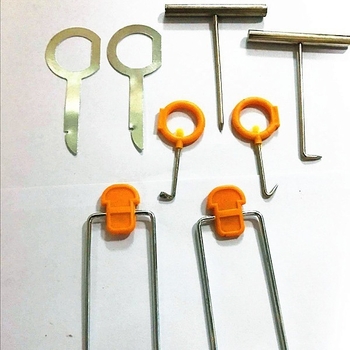 12 части комплект за автомобилно аудио инструменти за демонтаж и монтаж на говорители (Марка BC; Материал: пластмаса)