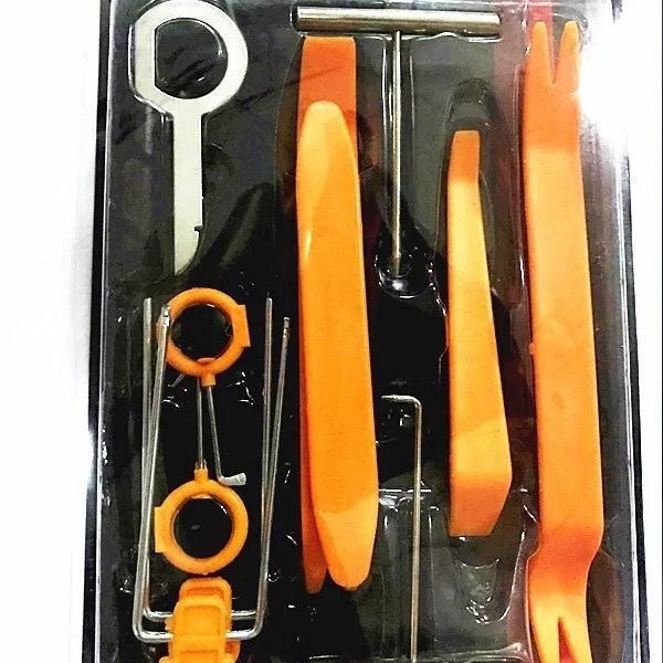 12 части комплект за автомобилно аудио инструменти за демонтаж и монтаж на говорители (Марка BC; Материал: пластмаса)