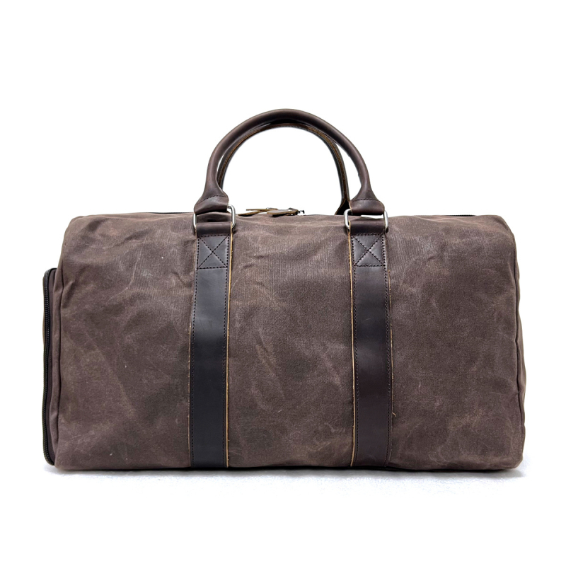 Geantă de sport din pânză cu compartiment uscat/umed, 20-35L, MAKETINA, geantă de călătorie vintage