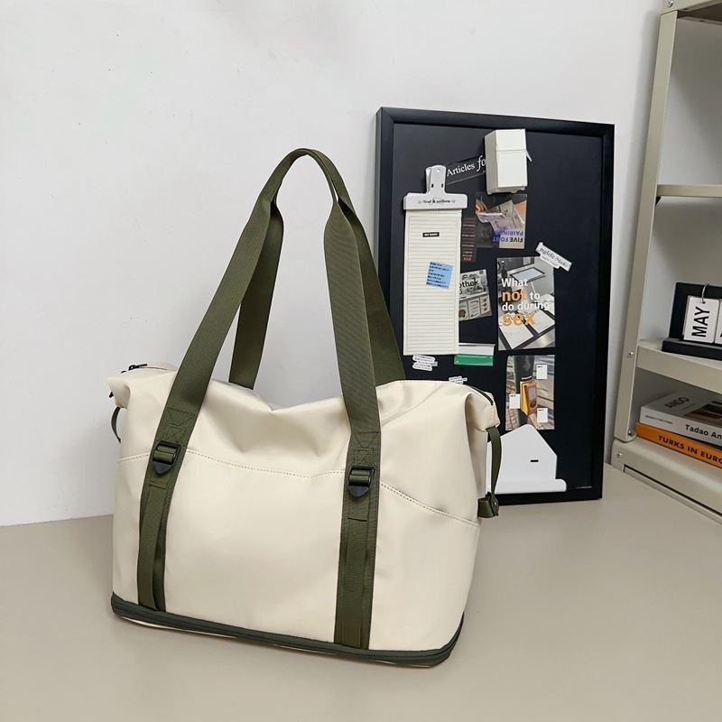 Unisex kibővíthető utazótáska, 20–35L, Oxford anyag, városi egyszerű stílus
