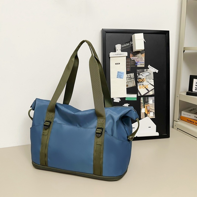 Unisex kibővíthető utazótáska, 20–35L, Oxford anyag, városi egyszerű stílus