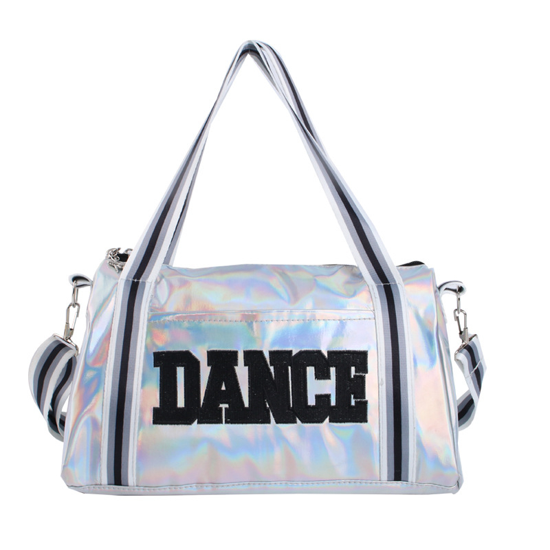 Τσάντα χορού για κορίτσια από PU, μεγάλη χωρητικότητα, καμπύλη ιμάντας ώμου, επένδυση νάιλον, μοντέλο με γράμματα (Υλικό PU; Εσωτερική επένδυση νάιλον; Στιλ παιδικό; Χωρητικότητα Μεγάλη)