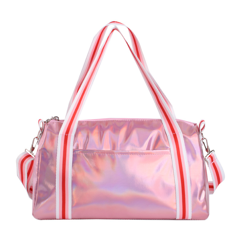 Τσάντα χορού για κορίτσια από PU, μεγάλη χωρητικότητα, καμπύλη ιμάντας ώμου, επένδυση νάιλον, μοντέλο με γράμματα (Υλικό PU; Εσωτερική επένδυση νάιλον; Στιλ παιδικό; Χωρητικότητα Μεγάλη)