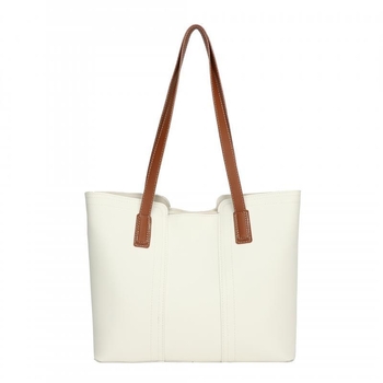 PU μικρή τετράγωνη τσάντα με φερμουάρ, εσωτερική τσέπη με φερμουάρ, σχήμα shopping bag, διπλοί ιμάντες