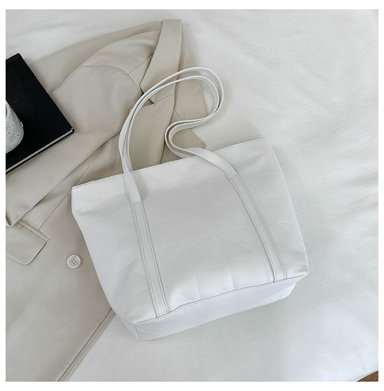 Geantă mică pătrată din PU, cu fermoar, buzunar interior cu fermoar, formă de geantă de cumpărături, bretele duble