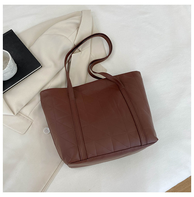 Geantă mică pătrată din PU, cu fermoar, buzunar interior cu fermoar, formă de geantă de cumpărături, bretele duble