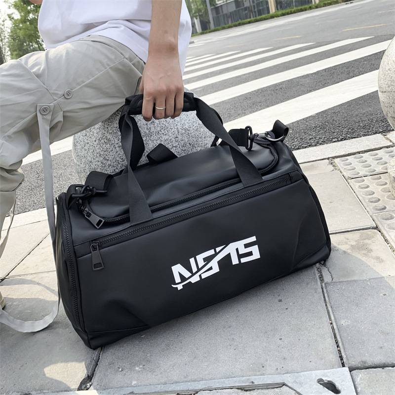 Τσαντα ταξιδιού τύπου ντάφελ με ιμάντα ώμου αερόσφυξης, χωρητικότητα 36–55 L, Oxford ύφασμα, αναπνέουσα πολυεστερική επένδυση