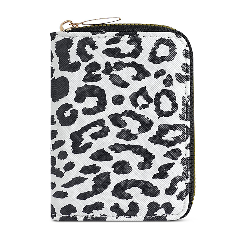 PU kortelių laikiklis su geometriniu raštu, universalus, vidinis kanvas, atsparus dėvėjimui, 2024 m. pavasaris