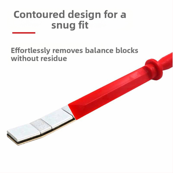 Λεπίδα Μπλοκ Ισορροπίας Τροχών Αυτοκινήτου — Πλαστικό εργαλείο ισορροπίας, Shaft Worker, μοντέλο Balance Block Blade, καθαρό βάρος 317 g, ακαθάριστο 500 g