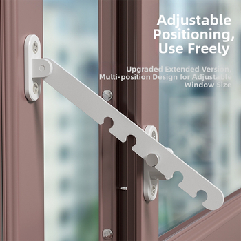 Jiasibei περιοριστής πόρτας και παραθύρου από ανθρακούχο χάλυβα και ασφαλές κλείδωμα – FT903/FT904, αντιανεμικό στήριγμα