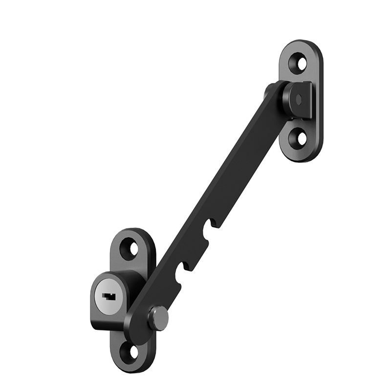 Jiasibei περιοριστής πόρτας και παραθύρου από ανθρακούχο χάλυβα και ασφαλές κλείδωμα – FT903/FT904, αντιανεμικό στήριγμα