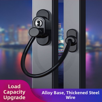 Κλειδαριά ασφαλείας παραθύρου για παιδιά, μοντέλο 812, από κράμα αλουμινίου, περιοριστής ασφαλείας για συρόμενο παράθυρο