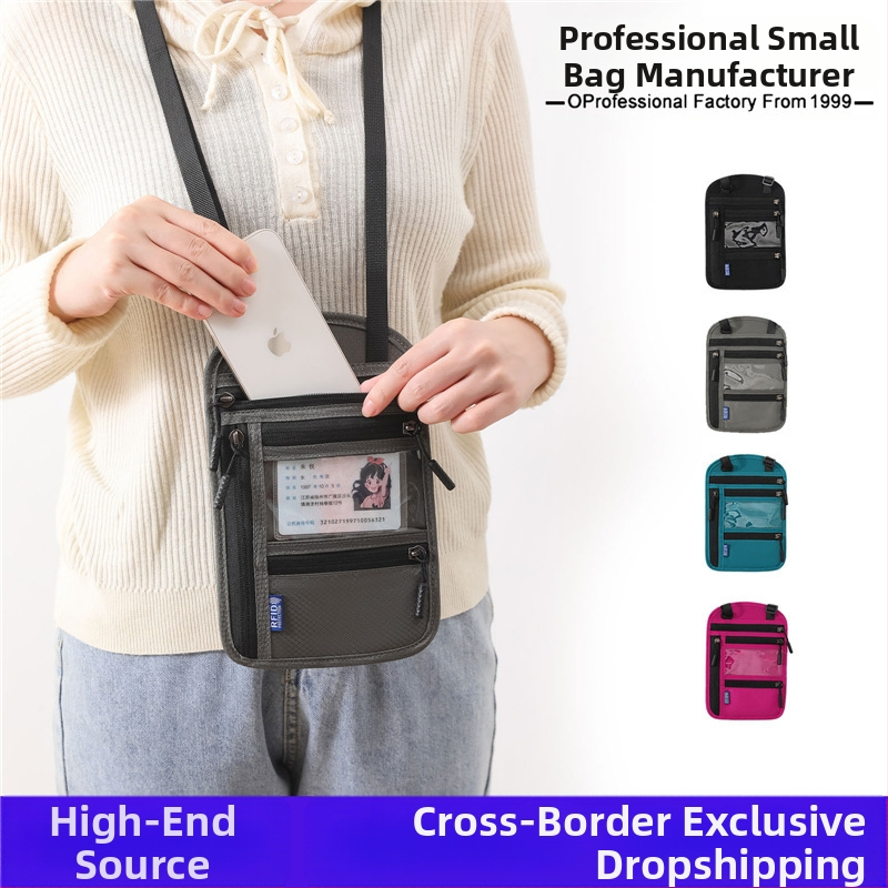 RFID paso laikiklis, nailonas, atsparus vandeniui, saugojimui, miesto paprastumas