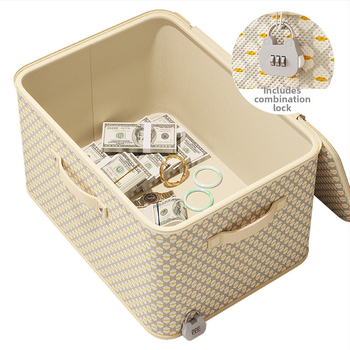 Neausto audinio laikymo dėžė su užtrauktuku, sulankstoma ir nešiojama spintoje, talpa 70–80 L