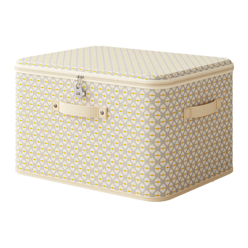 Neausto audinio laikymo dėžė su užtrauktuku, sulankstoma ir nešiojama spintoje, talpa 70–80 L