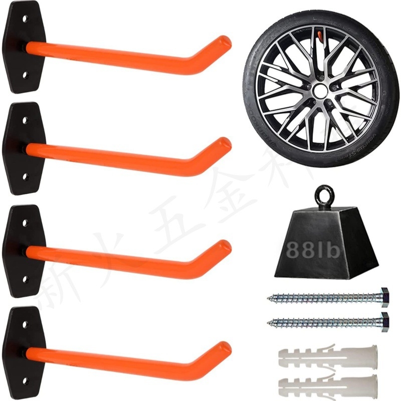 Sieninių kabliukų rinkinys — vieno kabliuko, šiuolaikiško minimalistinio stiliaus (Medžiaga: anglies plienas; Apkrova: 30 kg ar daugiau; Produkto kategorija: įprastas kabliukas)