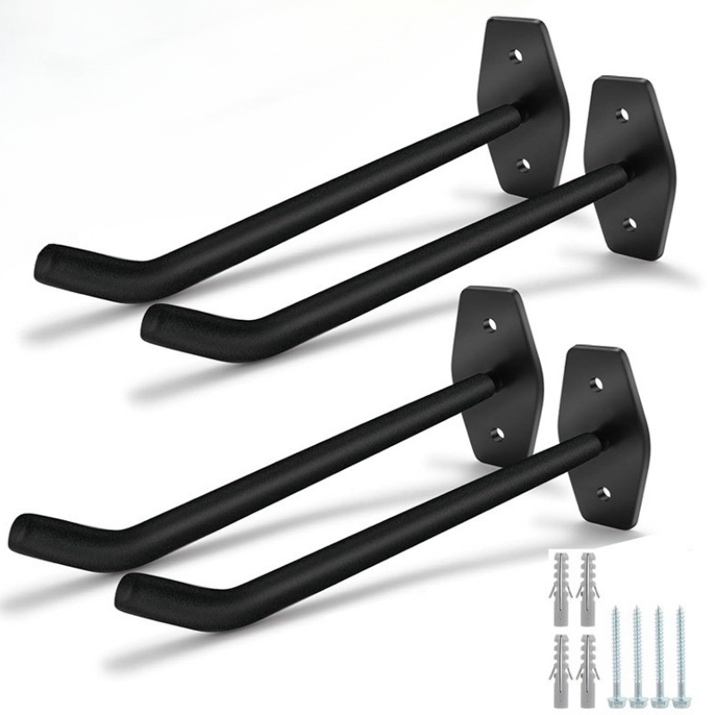 Sieninių kabliukų rinkinys — vieno kabliuko, šiuolaikiško minimalistinio stiliaus (Medžiaga: anglies plienas; Apkrova: 30 kg ar daugiau; Produkto kategorija: įprastas kabliukas)