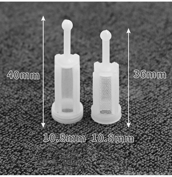 Филтър за спрей пистолет със вградена горна чашка – филтър срещу примеси за автомобилни бои и дървени покрития, артикул xzf609343436143