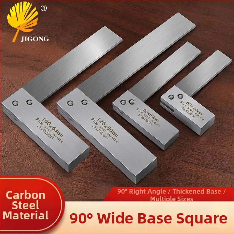 Въглеродна стомана, високопрецизен 90-градусов Л-образен правоъгълен ъгломер за дърводелство