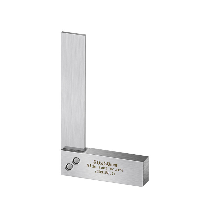 Въглеродна стомана, високопрецизен 90-градусов Л-образен правоъгълен ъгломер за дърводелство