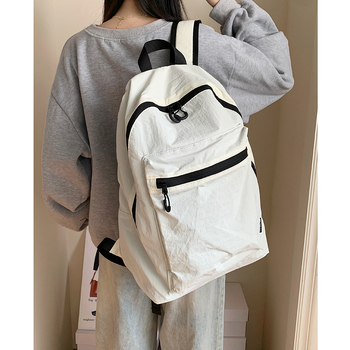 Νάιλον τσάντα πλάτης unisex για ταξίδια και πανεπιστήμιο, ελαφριά, με μεγάλη χωρητικότητα και θήκη φορητού υπολογιστή