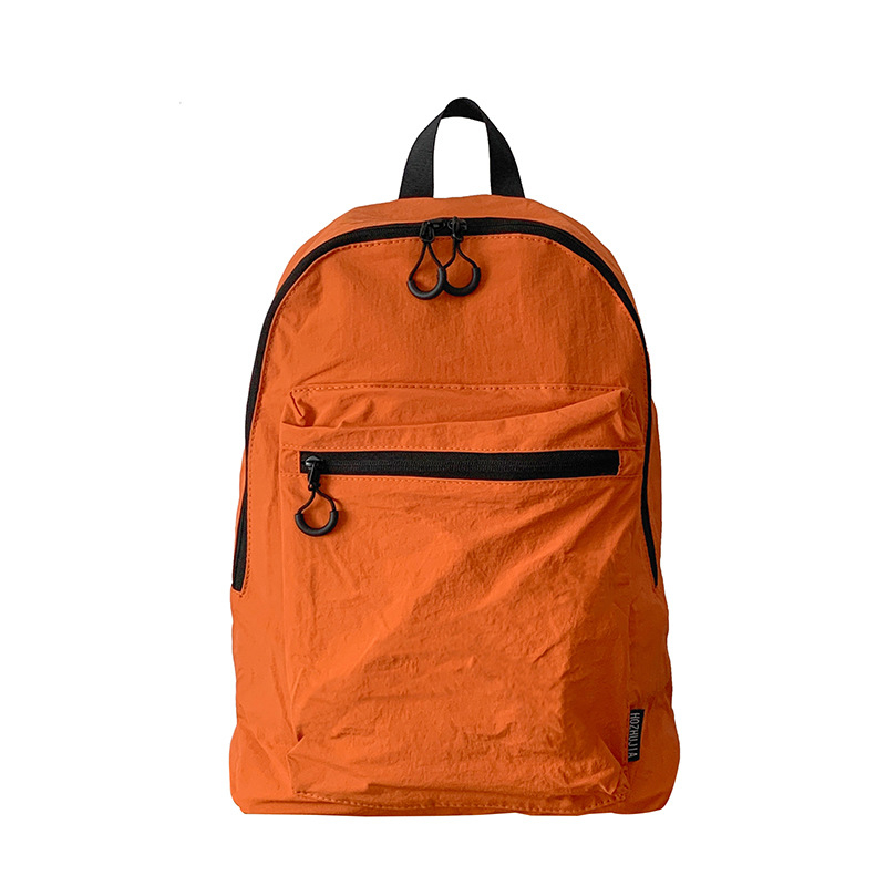 Nylon uniszex hátizsák utazáshoz és campuszra, könnyű, nagy kapacitású, laptopzseb