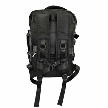 Kelioninė kuprinė unisex, išsiplečianti 20–35L, tinka 10 colių nešiojamam kompiuteriui, kvėpuojančios peties juostos su oro pagalvėlėmis, poliesteris