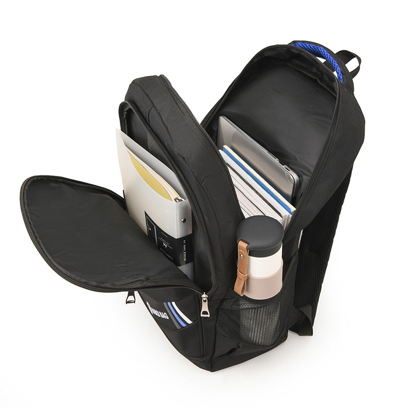 Unisex hátizsák üzleti utazásokhoz, 20–35L, 14 hüvelykes laptophoz, Oxford anyag, légáteresztő, ívelt vállpántok