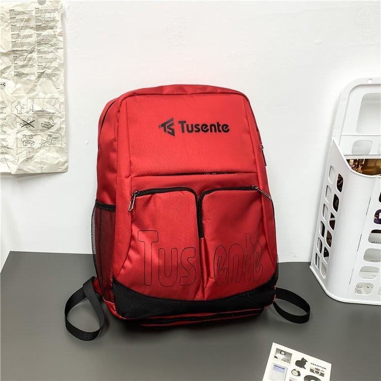 Ruksak velikog kapaciteta, višenamjenski, ulični stil, smanjuje opterećenje, podstava od poliester, uzorak slova