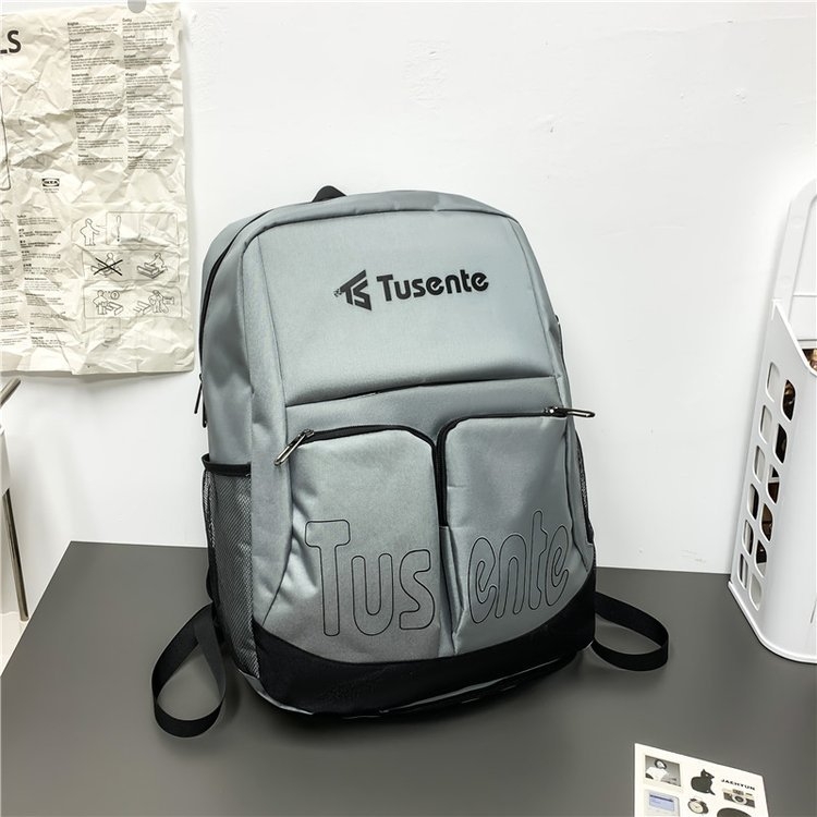 Ruksak velikog kapaciteta, višenamjenski, ulični stil, smanjuje opterećenje, podstava od poliester, uzorak slova