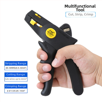 D5 lagane automatske kliješta za skidanje izolacije kabelskih žica, izolirane, šiljasti otvor, težina 0.2, Porijeklo: Kina