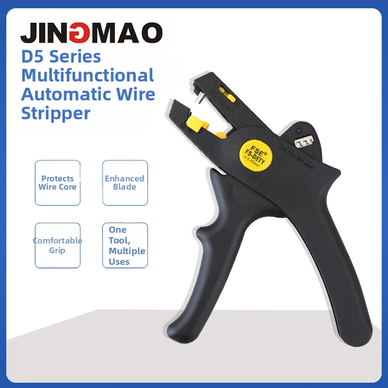 D5 lagane automatske kliješta za skidanje izolacije kabelskih žica, izolirane, šiljasti otvor, težina 0.2, Porijeklo: Kina