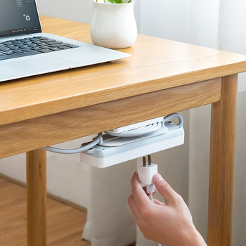 Οργανωτής καλωδίων τοίχου με έξι επίπεδα – χωρίς τρύπες, πλαστικό, για κουζίνα, γραφείο, υπνοδωμάτιο και σαλόνι