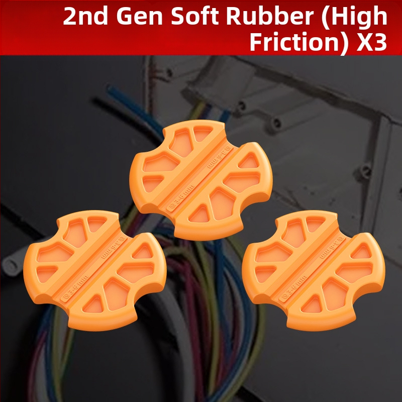 Alat za provlačenje žica za elektrikare sa specijaliziranim hvataljka za žice, pomoć za izvlačenje žičnih cijevi, protuklizno, gel za zaštitu ruku za uštedu napora (univerzalna kompatibilnost)