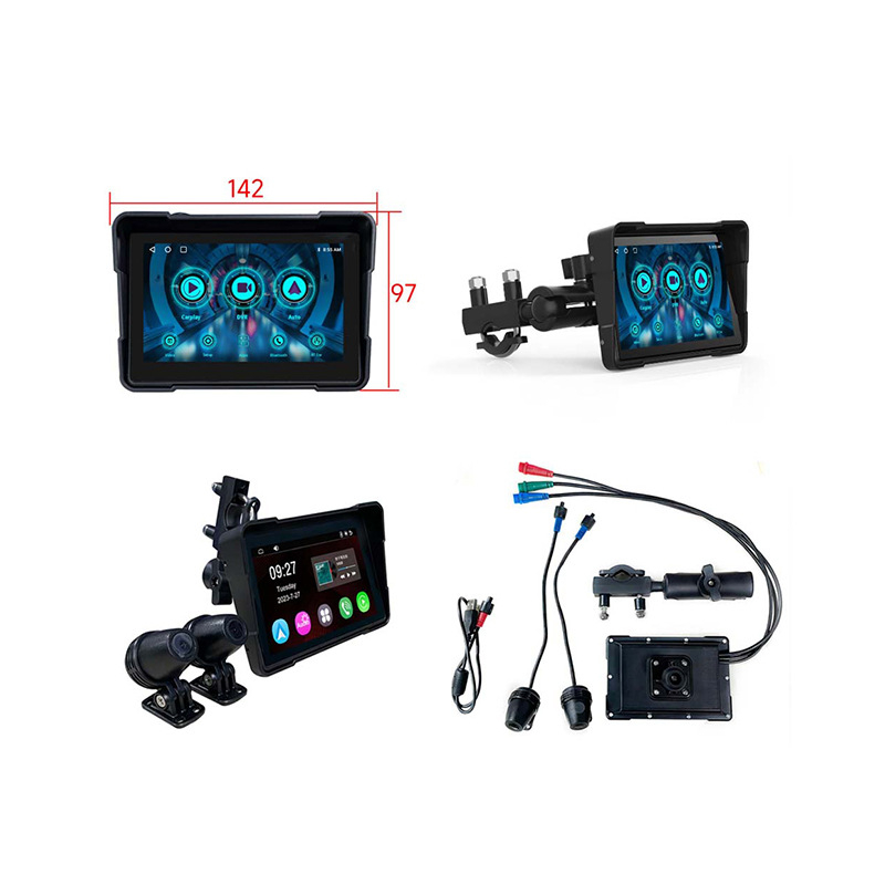 Motociklistička dash kamera, model 505, 5MP senzor, 160° kut snimanja, TF kartica do 128GB, petlja snimanja