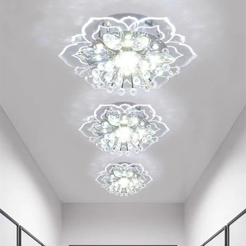 Φωτιστικό οροφής LED – μοντέρνο μινιμαλιστικό στυλ, 220V, περιοχή φωτισμού 3–5 m²