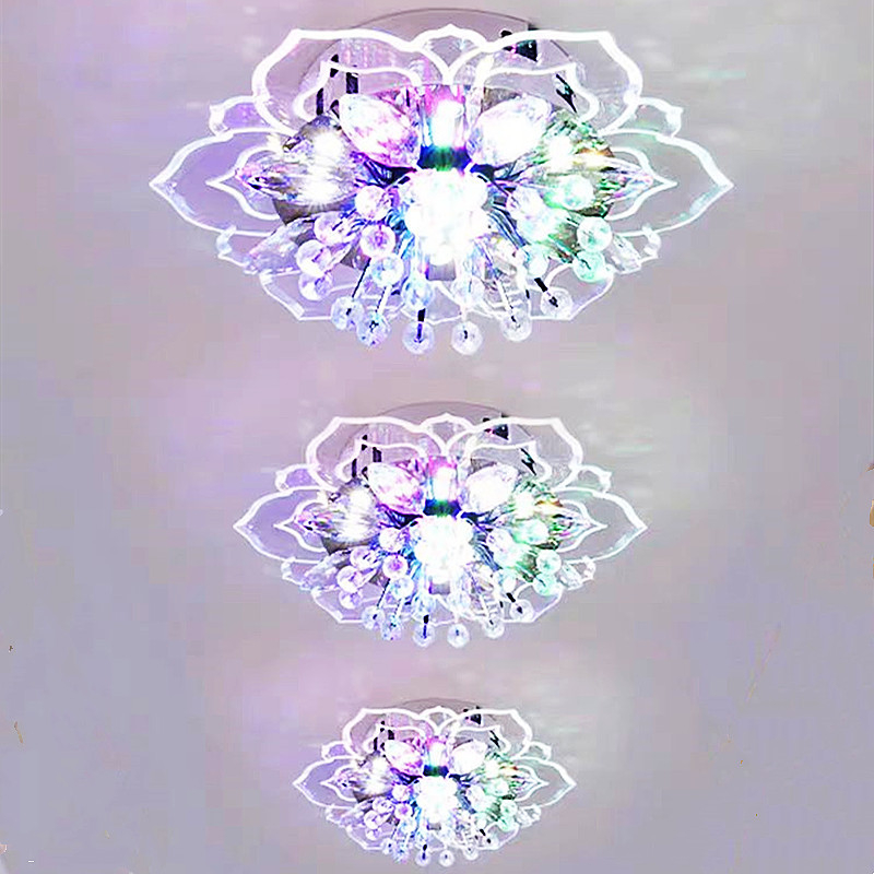 Φωτιστικό οροφής LED – μοντέρνο μινιμαλιστικό στυλ, 220V, περιοχή φωτισμού 3–5 m²