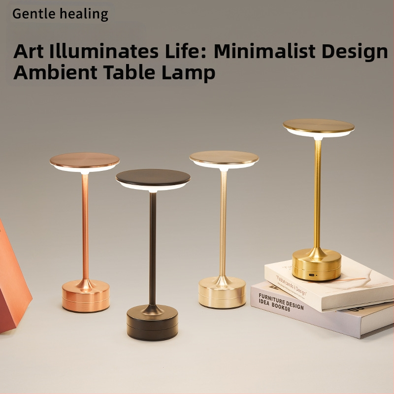 Staloji lempos su USB įkrovimu, kūrybinio stiliaus, dekoratyviniai elementai, naktinė lempa, atmosferos šviesa — Ženklas: Yuelin Lighting Co., Ltd