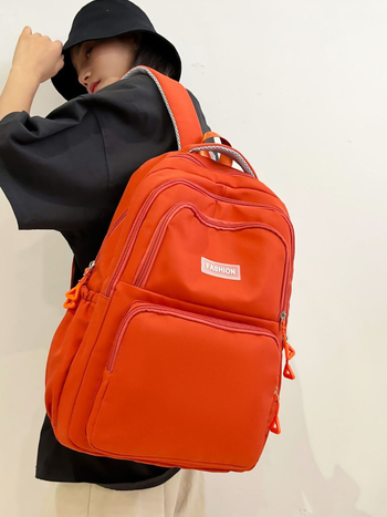 Unisex Nylon Ruksak, Prozračan i Vodootporan, Street Stil, Podstava Poliester