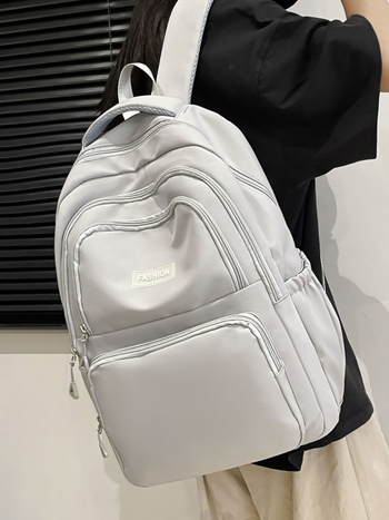 Unisex Nylon Ruksak, Prozračan i Vodootporan, Street Stil, Podstava Poliester