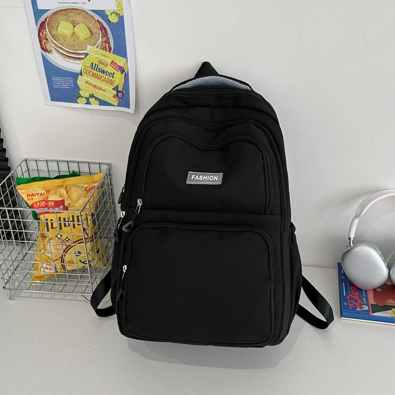 Unisex Nylon Ruksak, Prozračan i Vodootporan, Street Stil, Podstava Poliester