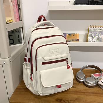 Pengxuan luggage školski ruksak | najlon, vodootporan, ulični stil, ramenice s zračnom jastučićem