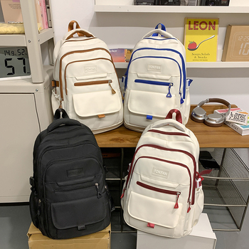 Pengxuan luggage školski ruksak | najlon, vodootporan, ulični stil, ramenice s zračnom jastučićem