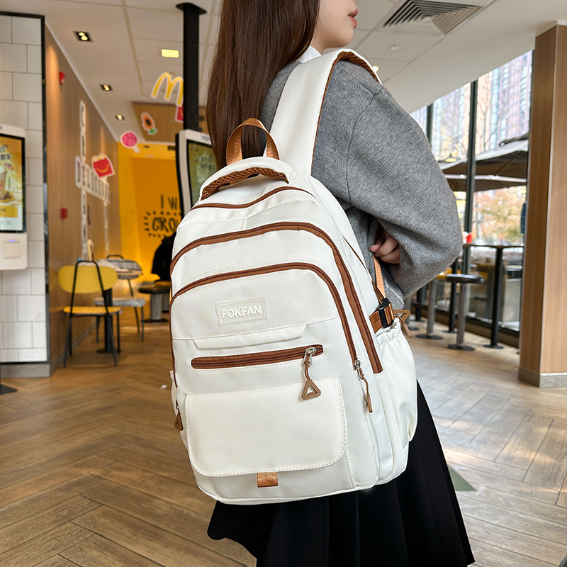 Pengxuan luggage školski ruksak | najlon, vodootporan, ulični stil, ramenice s zračnom jastučićem