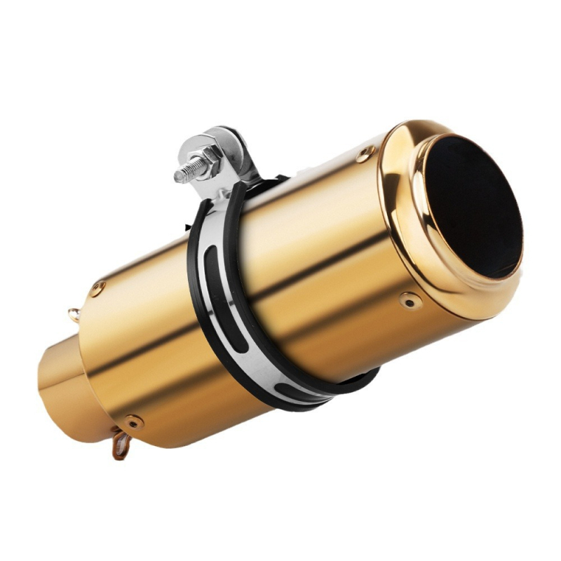 Motocikla izplūdes silenciators, nerūsējošais tērauds, augstas temperatūras izturība, ikdienas braukšanai (Nerūsējošais tērauds; Augstas temperatūras izturība; Ikdienas braukšanai)