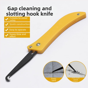 Flīžu un grīdas šuvju tīrīšanas nazis — īpašs instruments šuvju griešanai un tīrīšanai, zīmols The First Force, kategorija Crevice brush, materiāls Regular