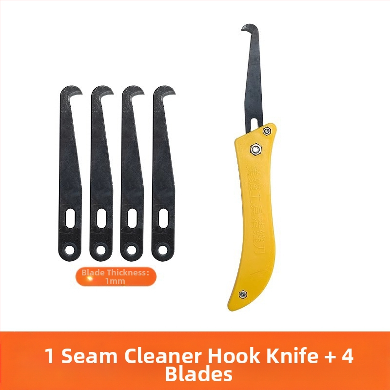 Flīžu un grīdas šuvju tīrīšanas nazis — īpašs instruments šuvju griešanai un tīrīšanai, zīmols The First Force, kategorija Crevice brush, materiāls Regular