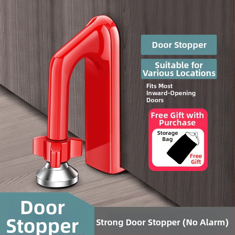 Περιοριστής πόρτας MD-BJ01H με χειροκίνητο έλεγχο, εγκατάσταση στο δάπεδο, κράμα αλουμινίου, συναγερμός κατά κλοπής και σύγκρουσης