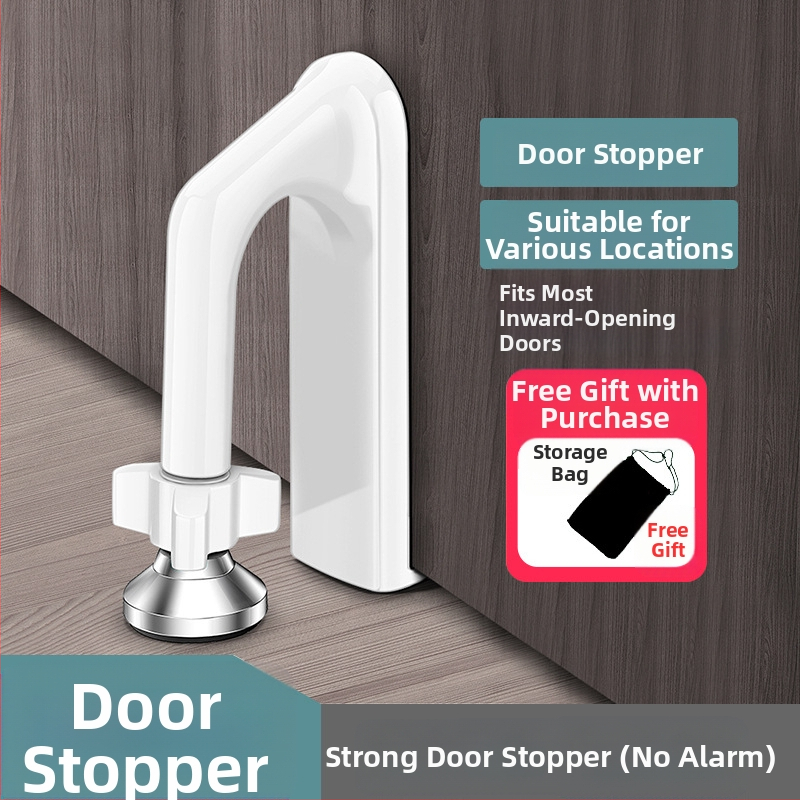 Περιοριστής πόρτας MD-BJ01H με χειροκίνητο έλεγχο, εγκατάσταση στο δάπεδο, κράμα αλουμινίου, συναγερμός κατά κλοπής και σύγκρουσης