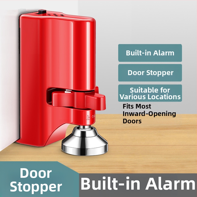 Περιοριστής πόρτας MD-BJ01H με χειροκίνητο έλεγχο, εγκατάσταση στο δάπεδο, κράμα αλουμινίου, συναγερμός κατά κλοπής και σύγκρουσης